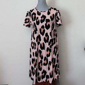 Roselyn Smocked Detail Flutter Sleeve Dress